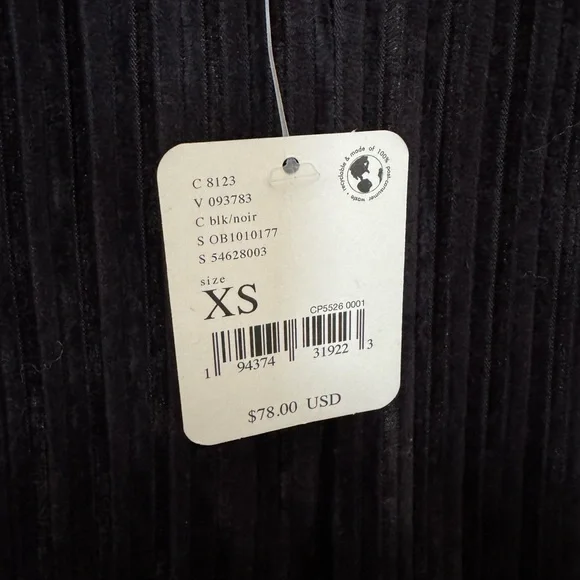 NWT Free People Slim Pull On Flare Velvet pants size XS